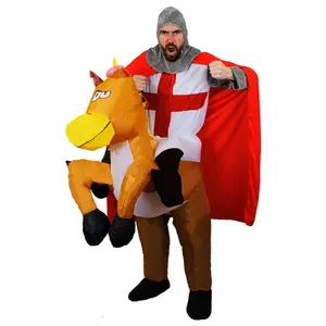 Inflatable Horse & Knight Costume