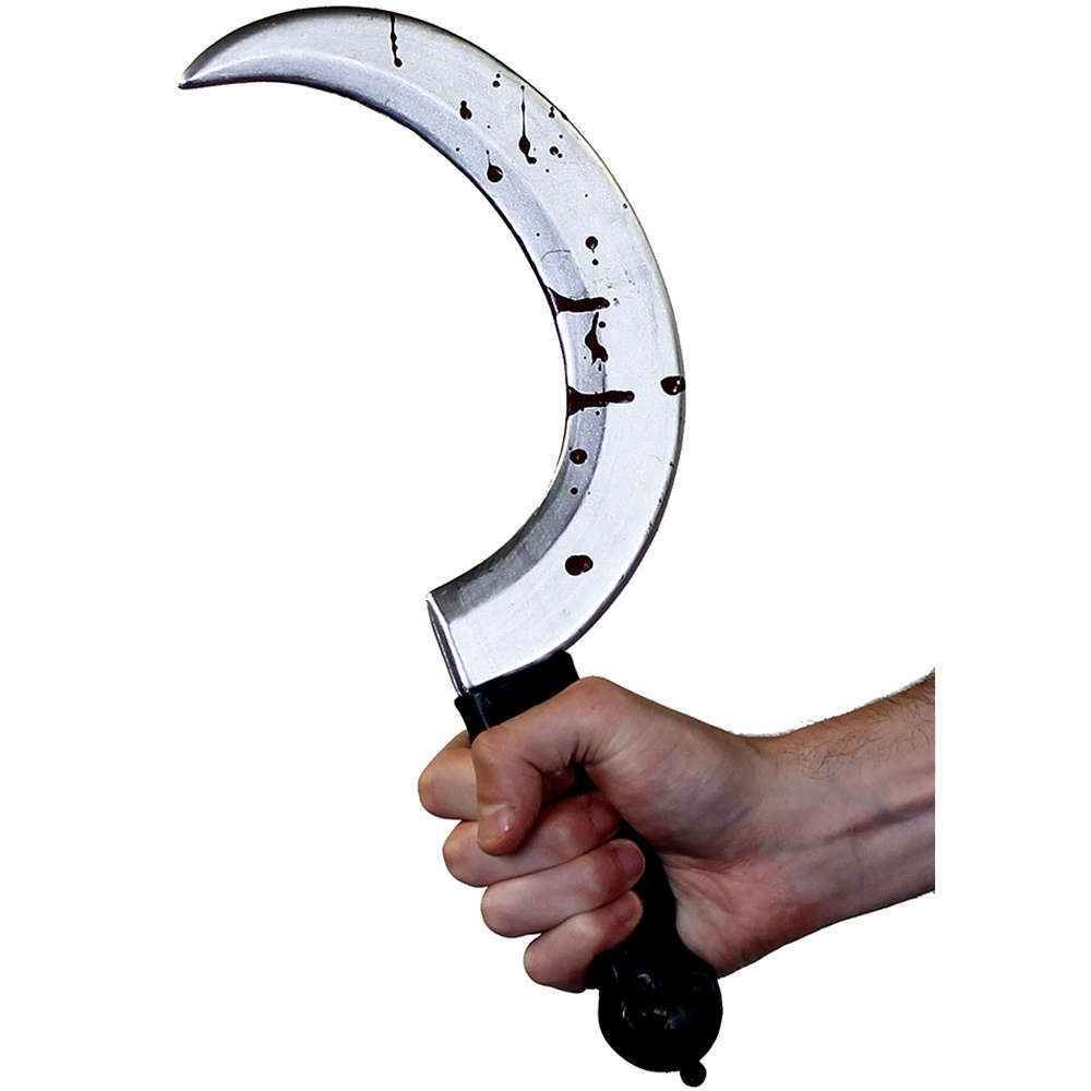Curved Bloody Sickle Knife
