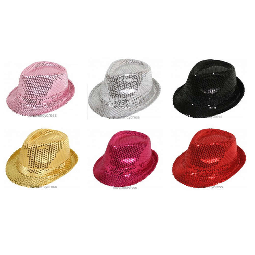 Sequin Trilby Hats
