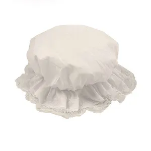 Kids Victorian Bonnet Fancy Dress Mop Cap