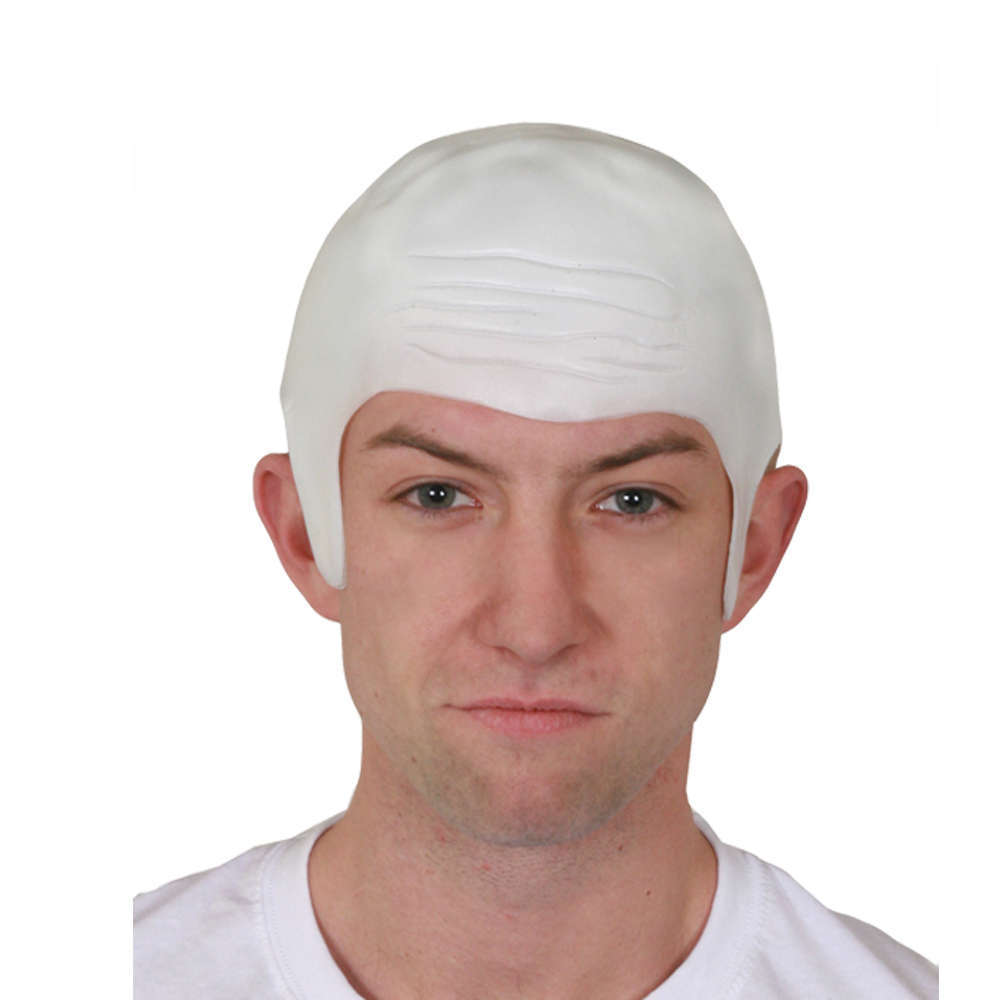 Bald Cap - White