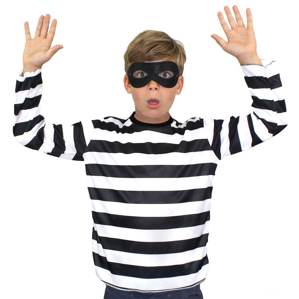 Childs Burglar Fancy Dress