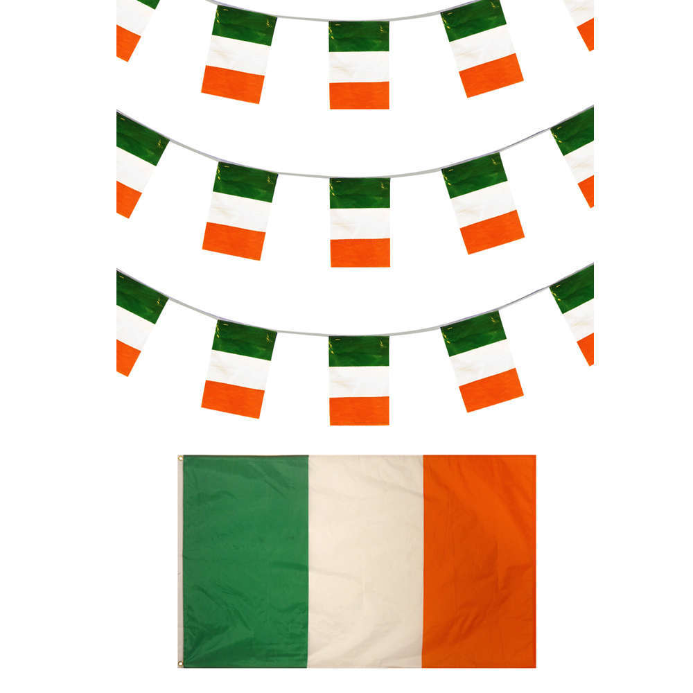 Irish Bunting + Flag
