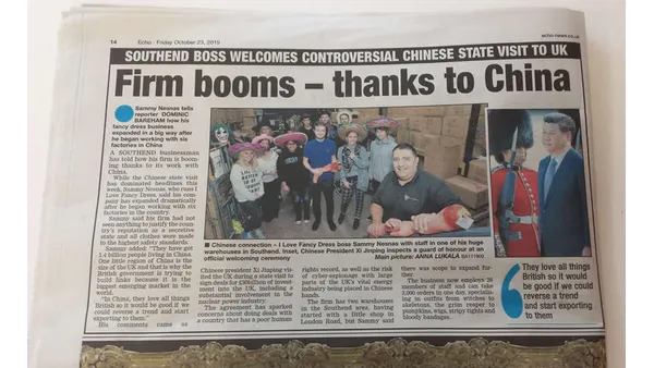 Did you see us in the local newspaper?