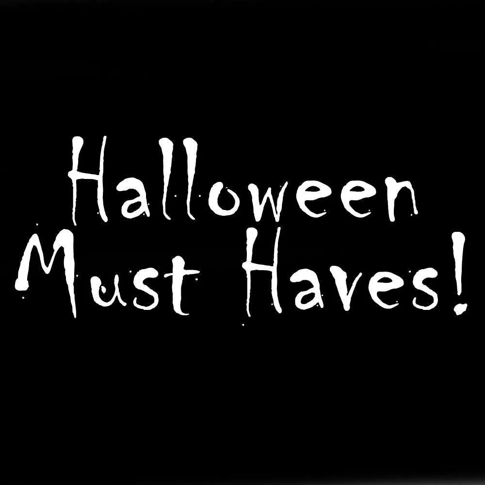 This Years Halloween Must Haves!