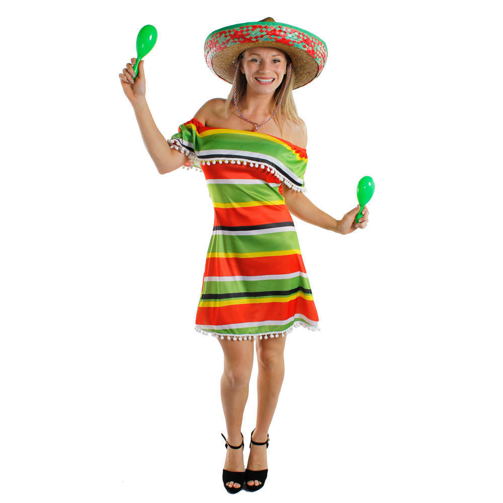 Ladies Mexican Dress – Perfect for Fiesta and Fancy Dress Events