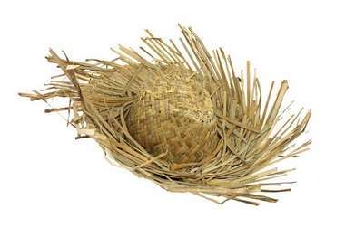 Adult Hawaiian Straw Beachcomber Hat