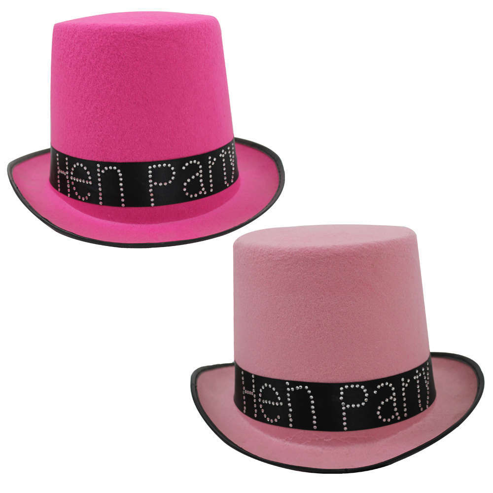 Pink Hen Party Top Hat