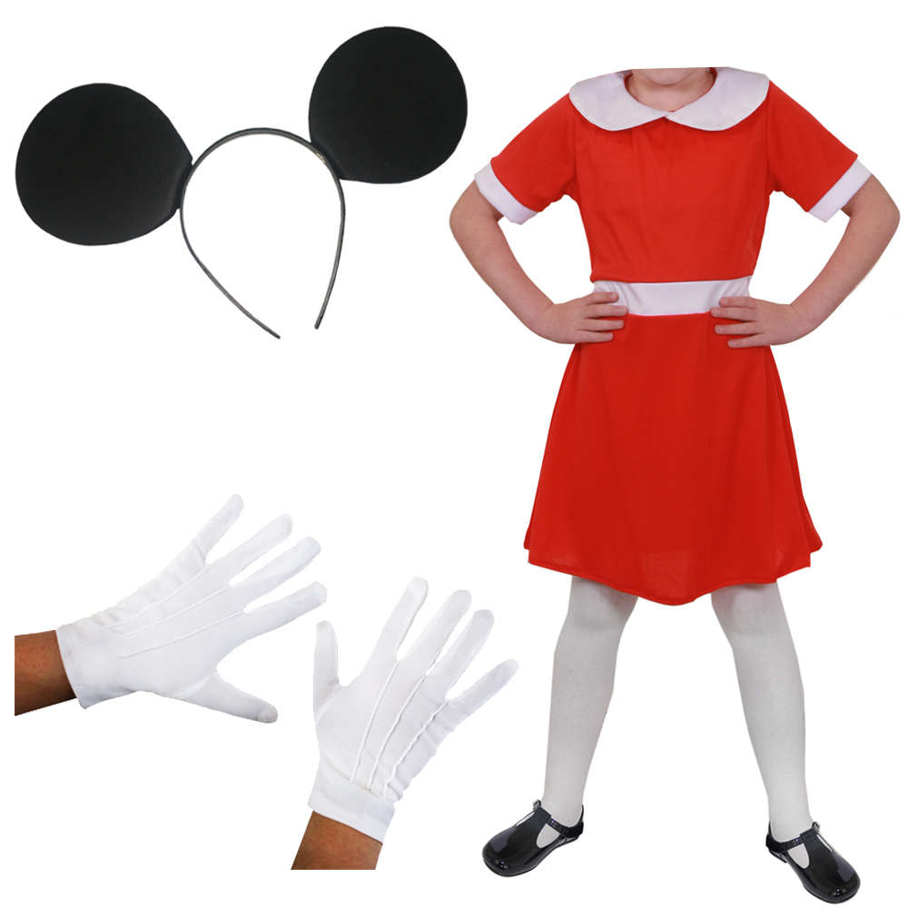 Girls Missy Mouse Costume
