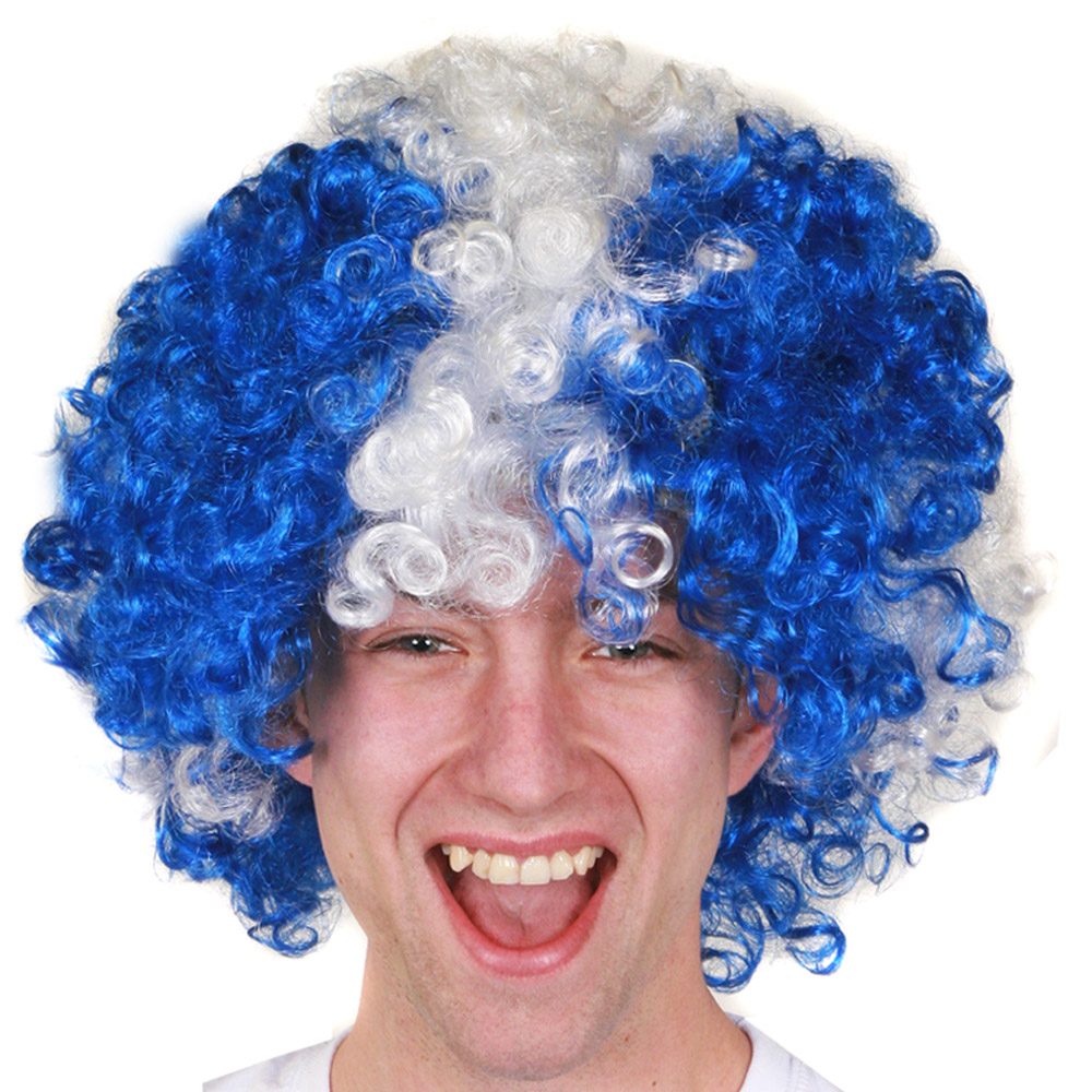 Supporters Afro Wig - Scottish