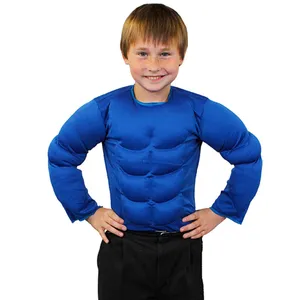 Childs Blue Muscle Chest