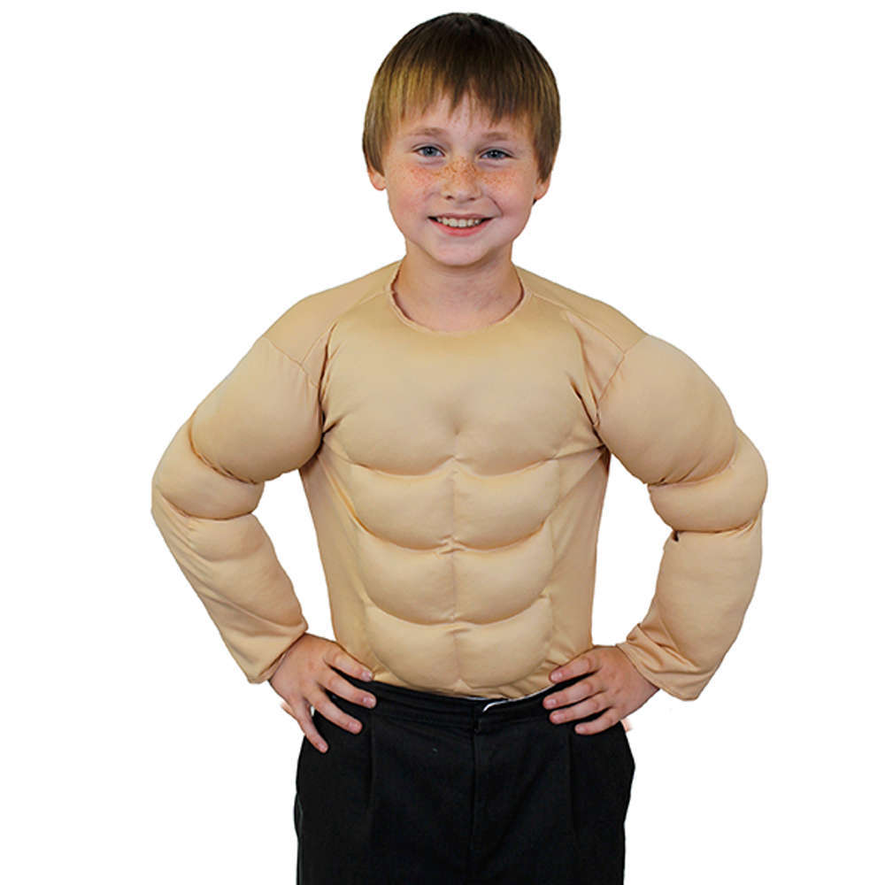 Childs Nude Muscle Chest