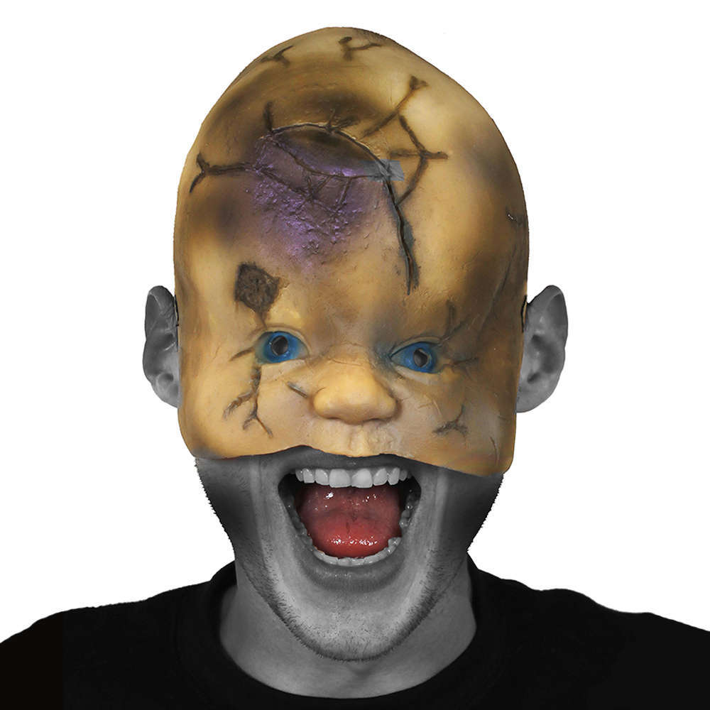 Halloween Baby Doll Face Mask