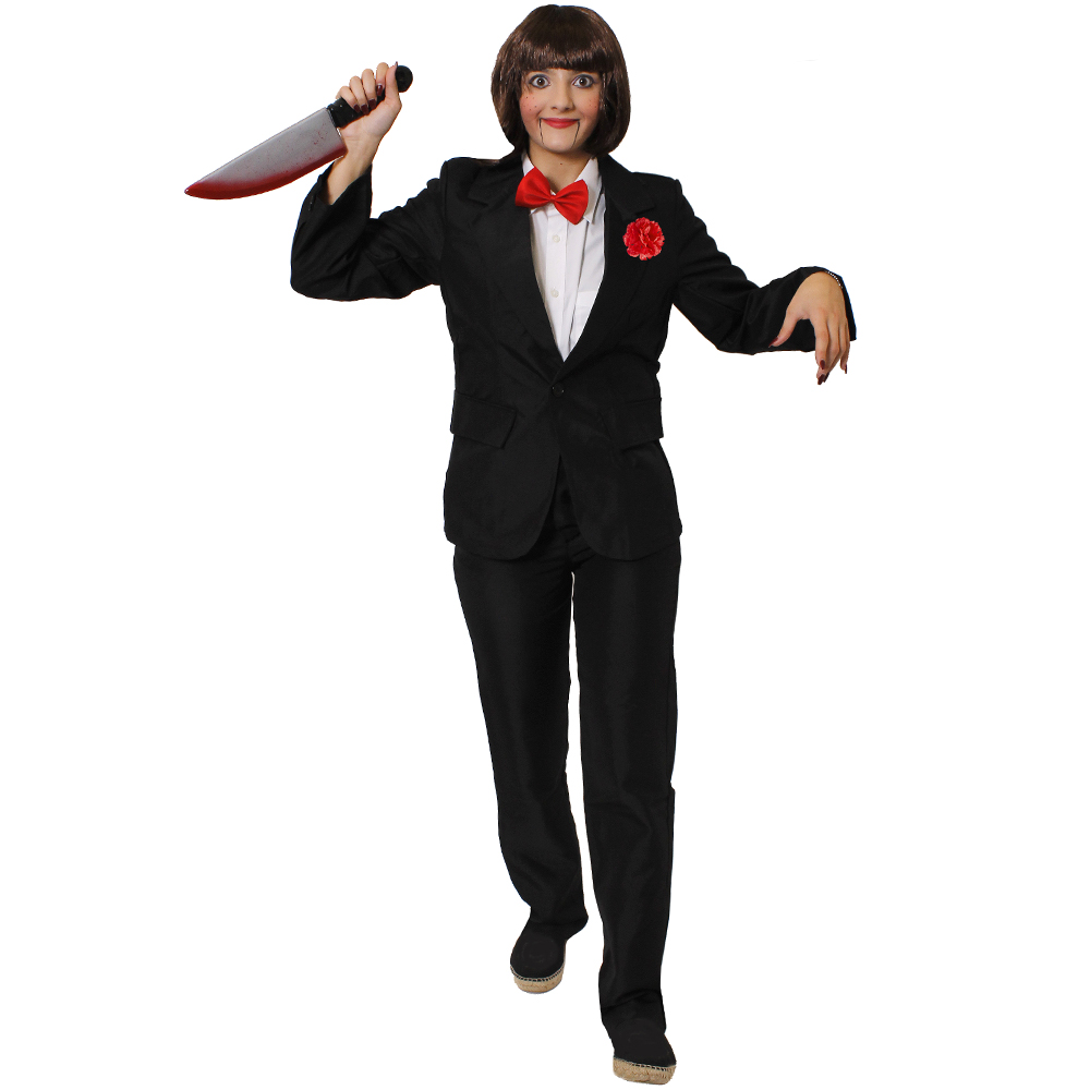 Womens Killer Ventriloquist Dummy Costume