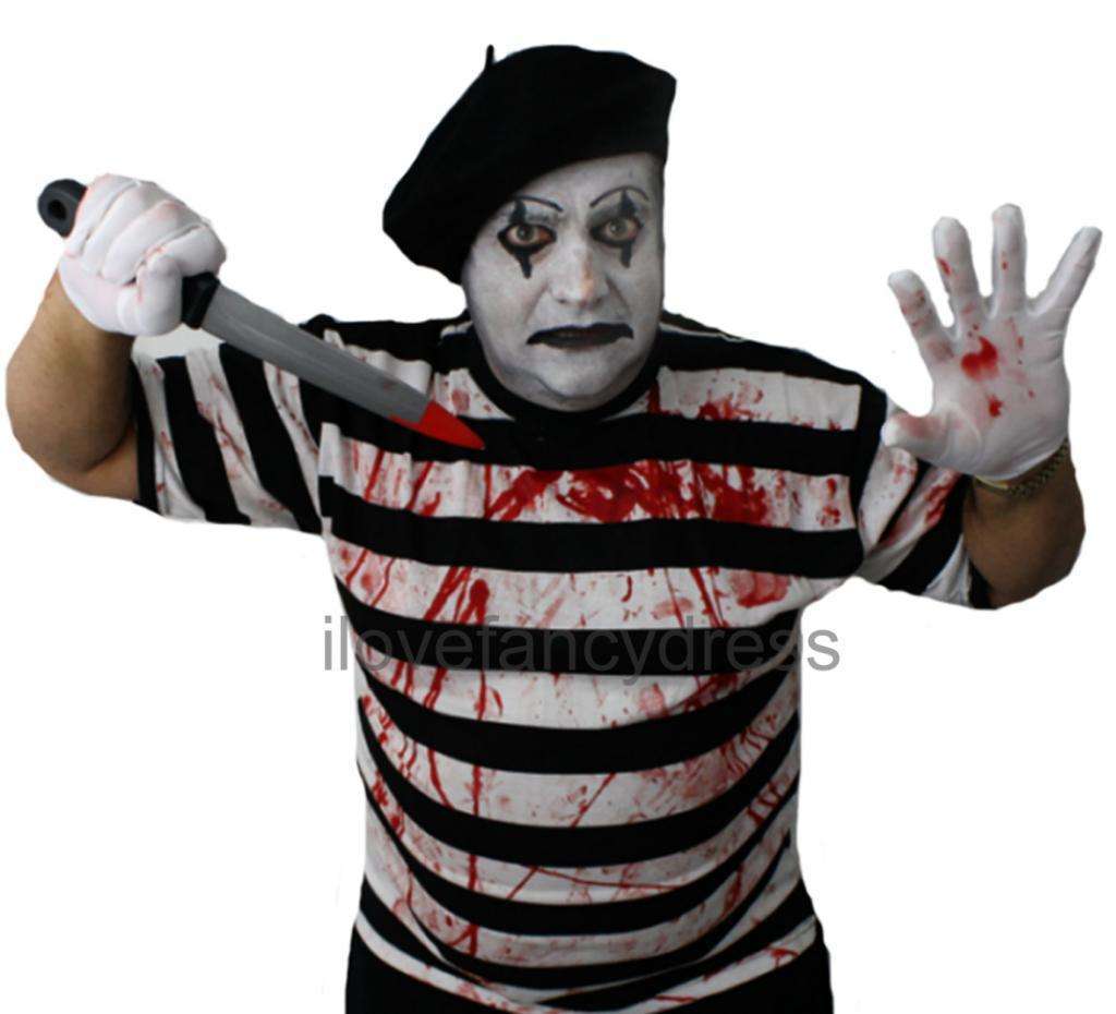 Killer Mime with Beret Hat