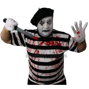 Killer Mime with Beret Hat