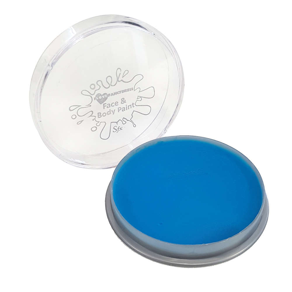 Blue Face Paint