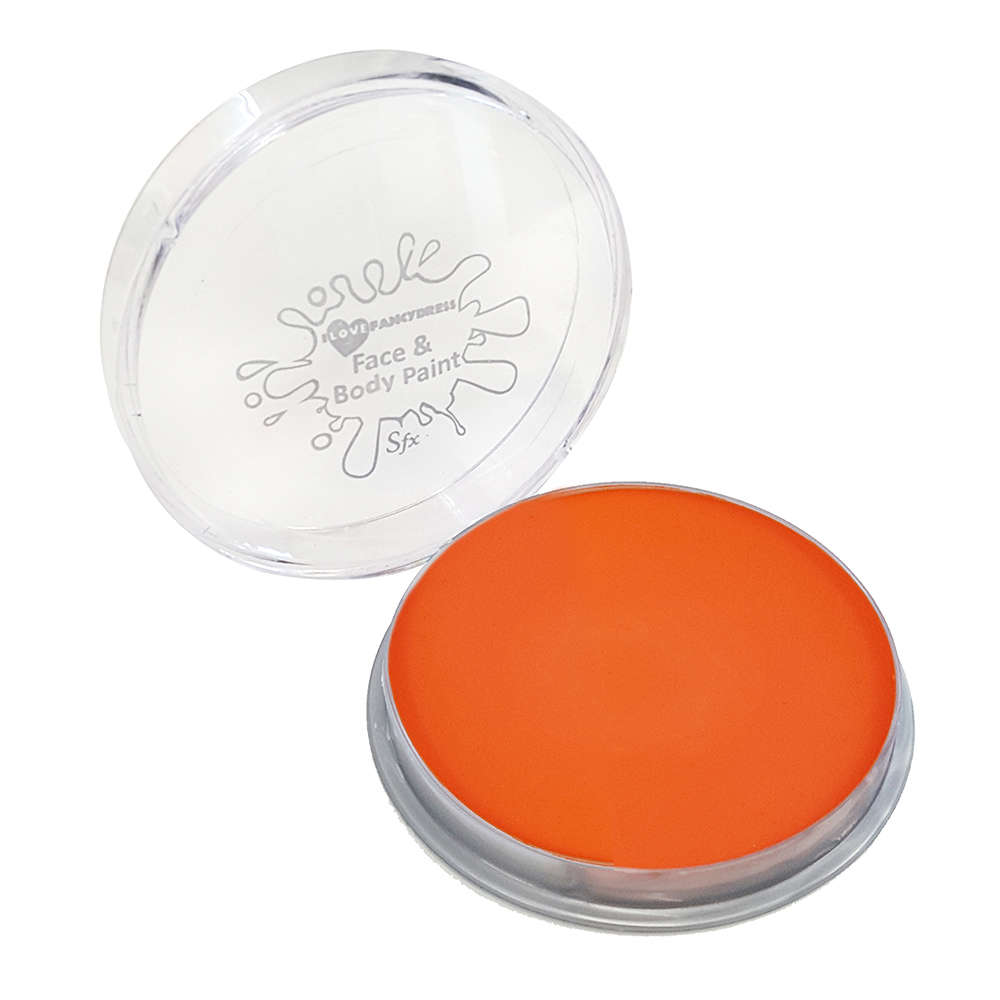 Orange Face Paint