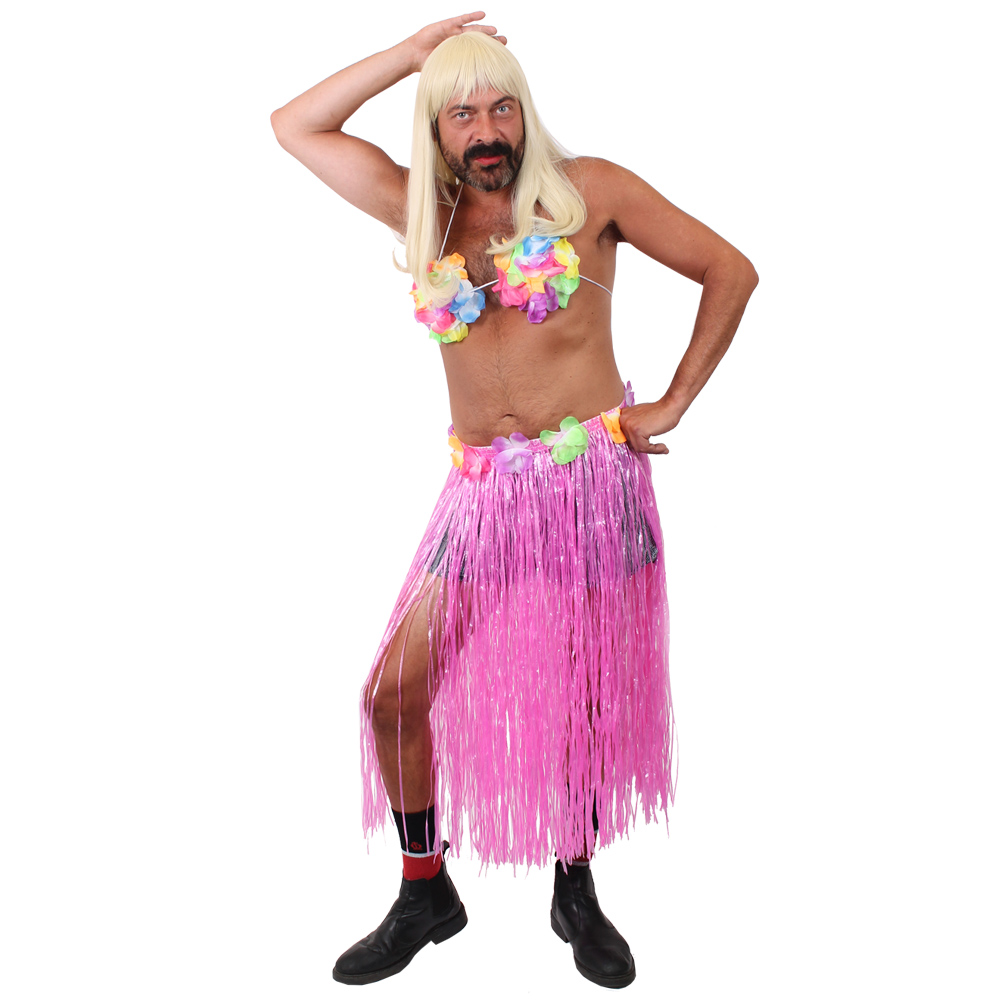 Mens Hula Girl Stag Do Costume