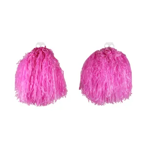 Pink Jumbo Pom Poms