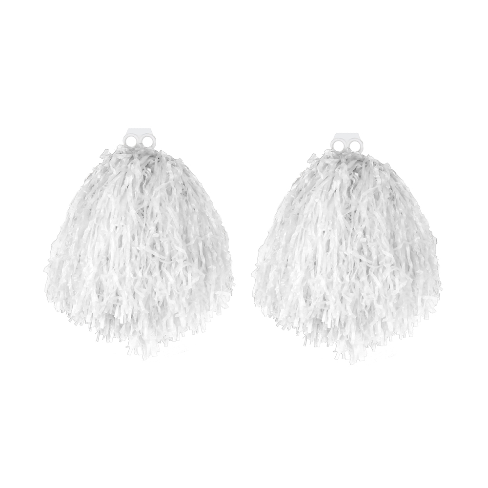 White Jumbo Pom Poms
