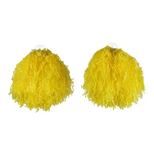 Yellow Jumbo Pom Poms