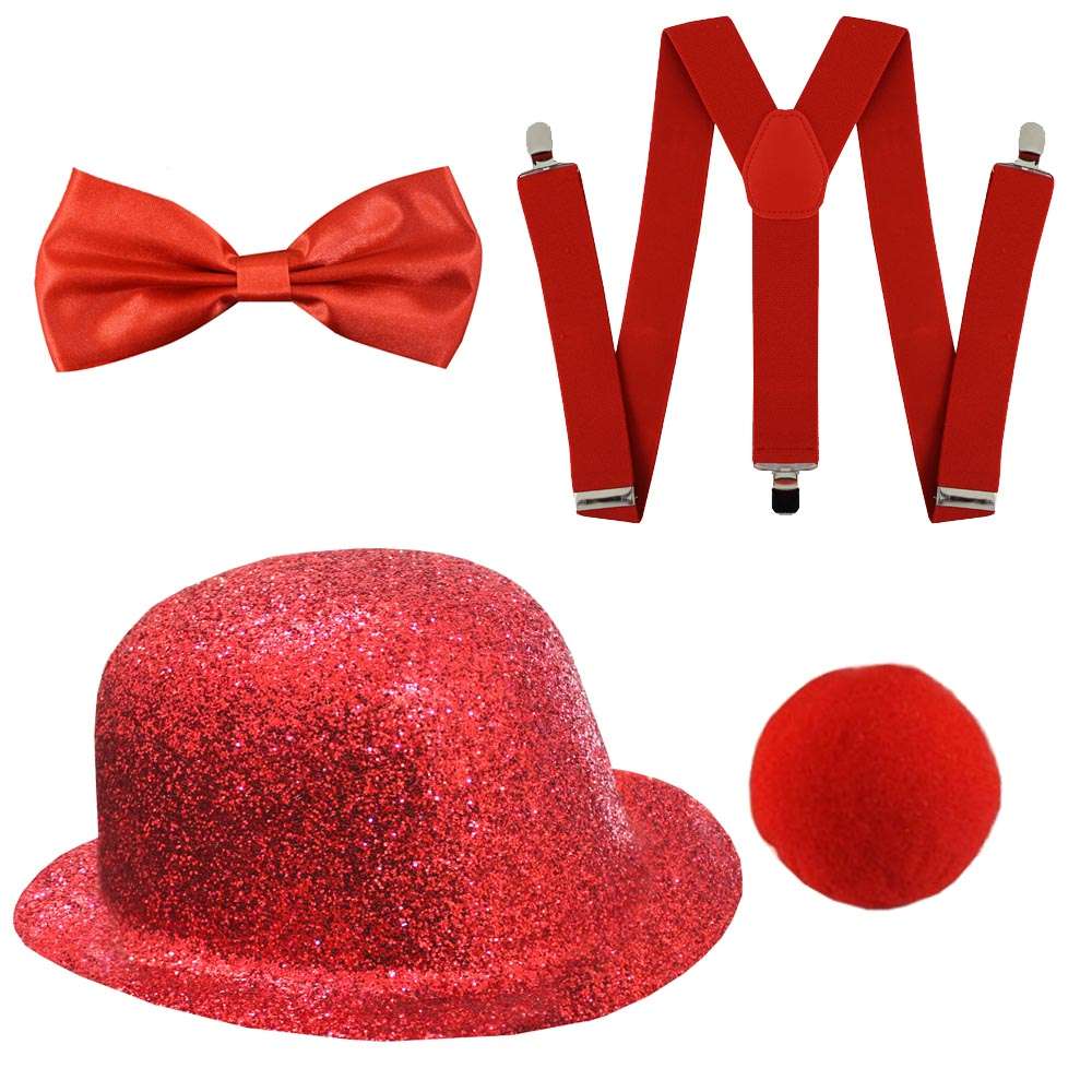 Red Nose Day Set - Bowler Hat