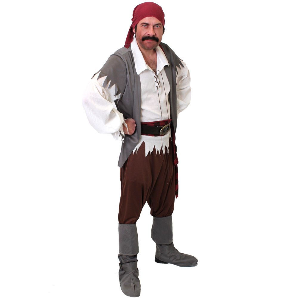 Mens Caribbean Pirate Costume
