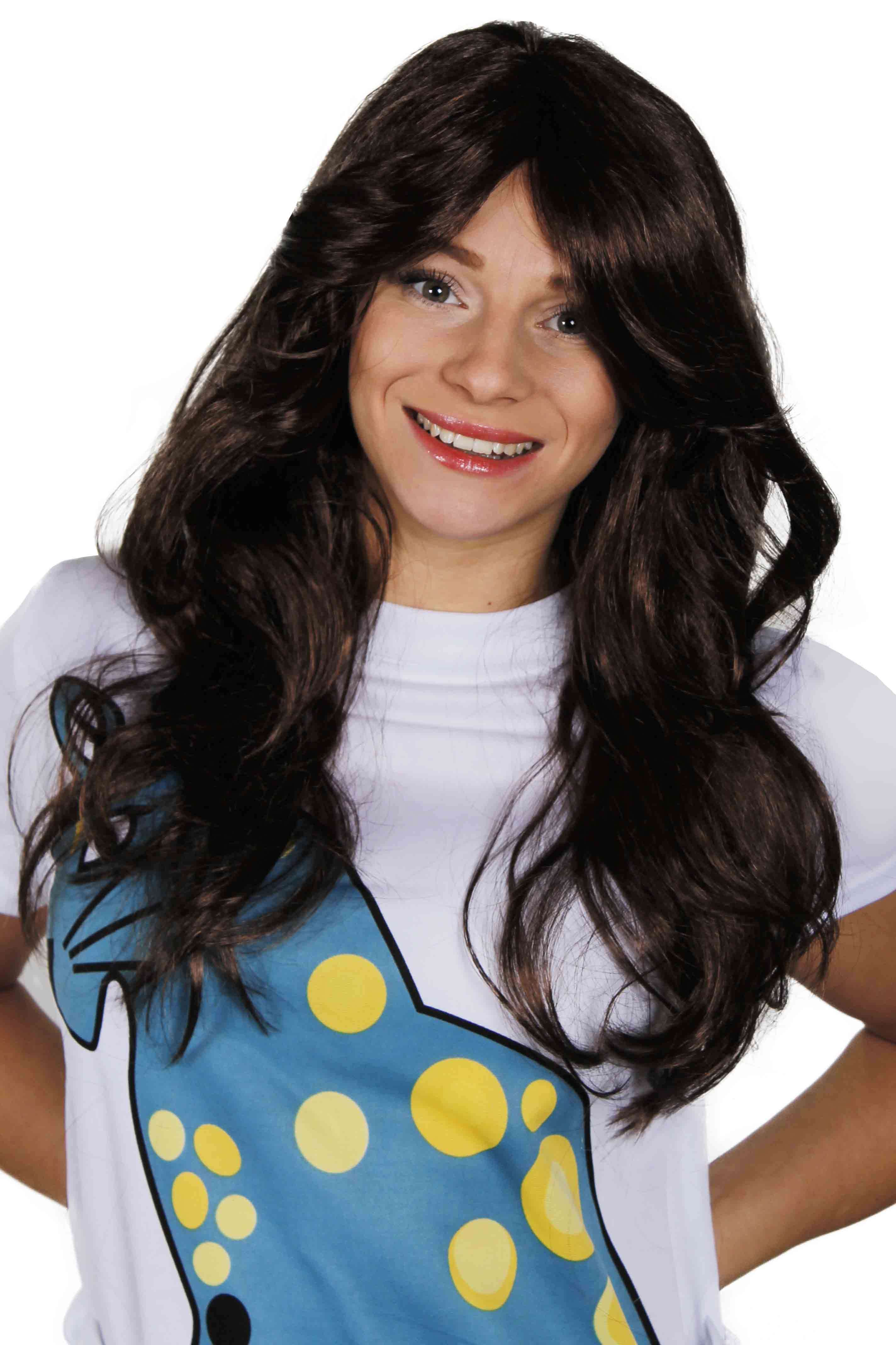 70s Flick Wig - Brown