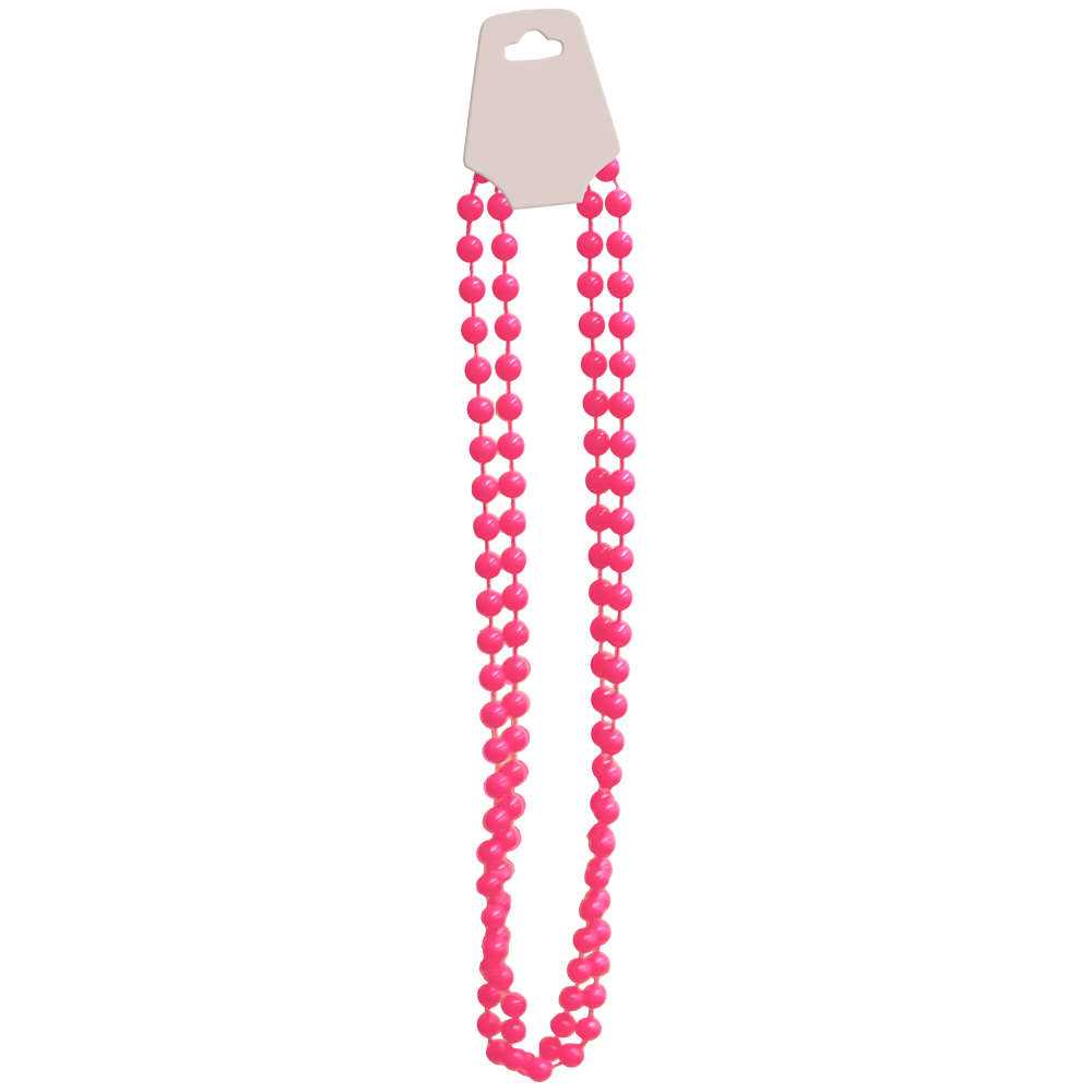 Neon Pink Beads