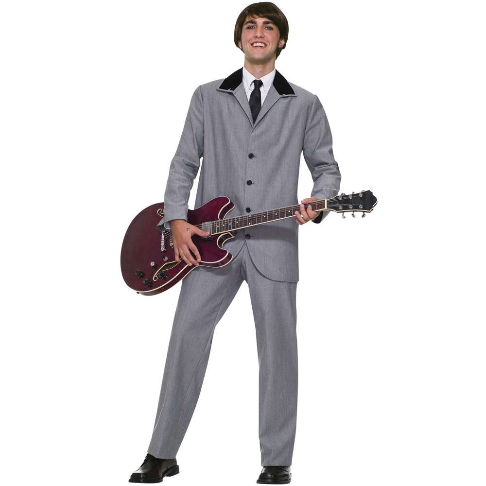 Mens Brit Invasion Iconic Mod Costume