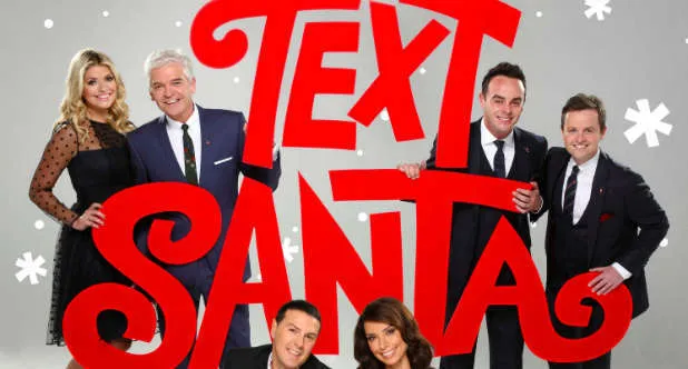 Look out for I Love Fancy Dress On ITV’s upcoming Text Santa!