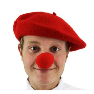Red Nose Day Set - Beret + Nose