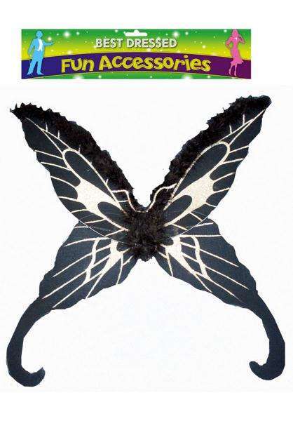 Large Black Fairy Wings