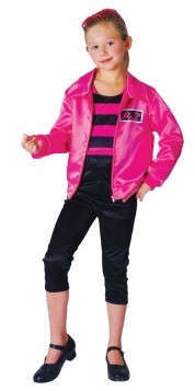Girls Pink Lady Costume