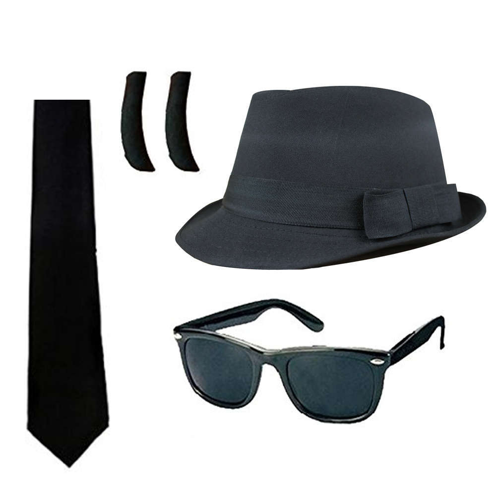 blues brothers fancy dress Cowl Neck Slip Dress
